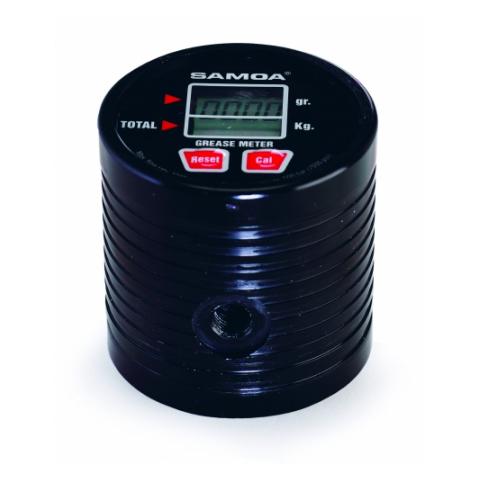 411 100 - Oval Gear In Line Grease Meter with Electronic Digital Display